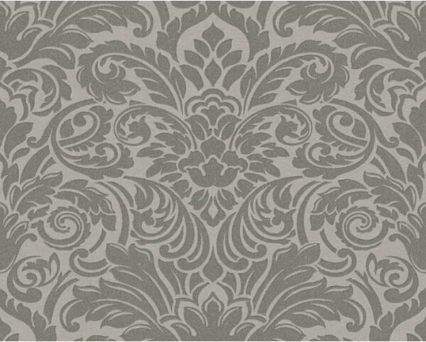 A.S. Création | Vliesová tapeta na zeď Luxury Wallpaper 30545-3 | 0,52 x 10 05 m | šedá, metalická