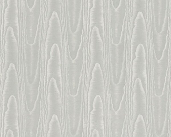 A.S. Création | Vliesová tapeta na zeď Luxury Wallpaper 30703-6 | 0,53 x 10,05 m | šedá, stříbrná