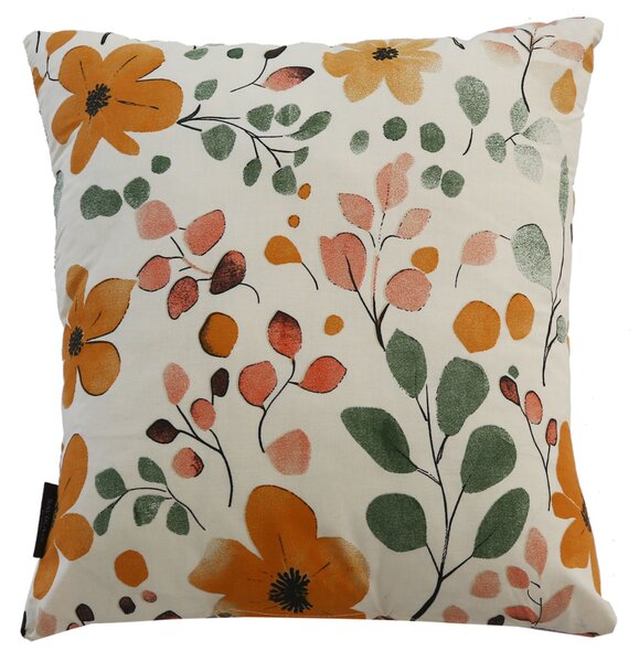XPOSE® Set povlaků na polštář PASTELOVÉ KVĚTY 43x43 cm - set 4ks