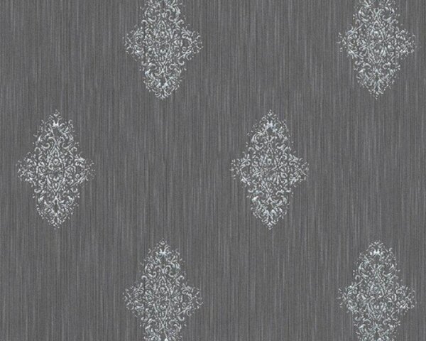 A.S. Création | Vliesová tapeta na zeď Luxury Wallpaper 31946-4 | 0,53 x 10,05 m | šedá, metalická