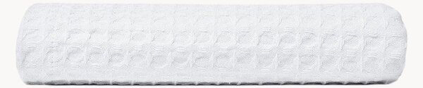 Příruční ručník z bavlněného žakáru White
