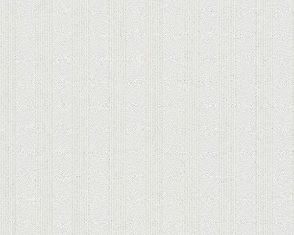 A.S. Création | Vliesová tapeta na zeď Simply Stripes 3151-13 | 0,53 x 10,05 m | bílá