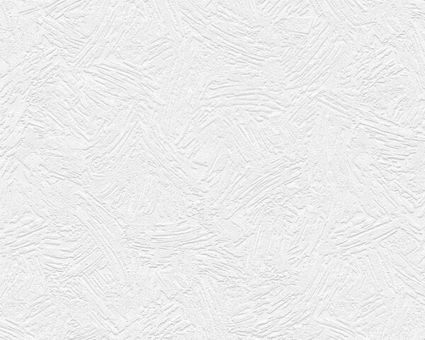 A.S. Création | Vinylová tapeta na zeď Simply White 3303-21 | 0,53 x 10,05 m | bílá