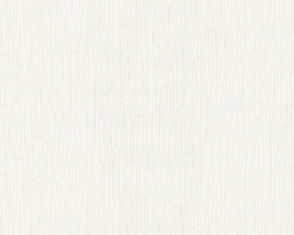 A.S. Création | Vinylová tapeta na zeď Simply White 5412-60 | 0,53 x 10,05 m | bílá