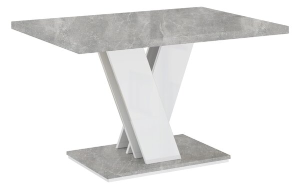 Konferenční stolek Masiv Barva: bílá/ kámen