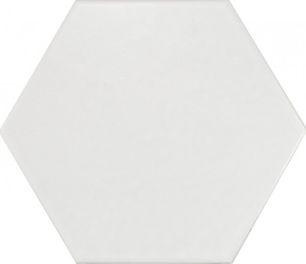 Dlažba Equipe Hexatile Blanco Mate 17,5x20