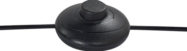 Stojací lampa MELAWI Kov Černá