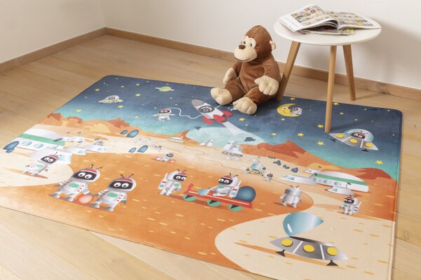 Vopi | Dětský koberec Ultra Soft Ufo 130x180 cm