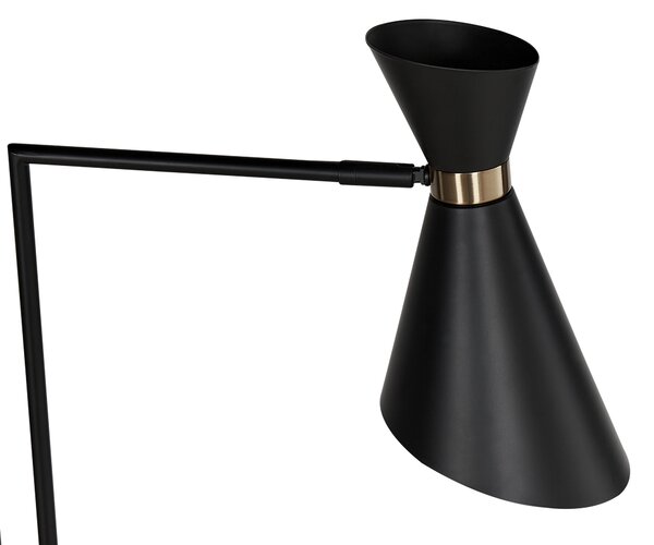 Stojací lampa MELAWI Kov Černá