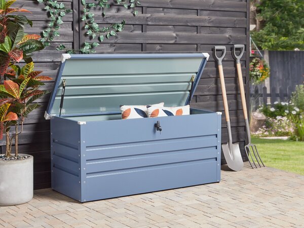 Úložný box CEBROSA 132 cm 62 cm Modrá