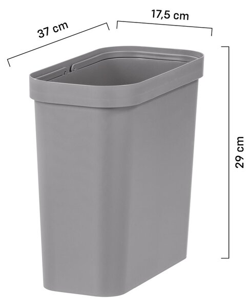 SmartStore Nádoba na tříděný odpad Collect 13l šedá