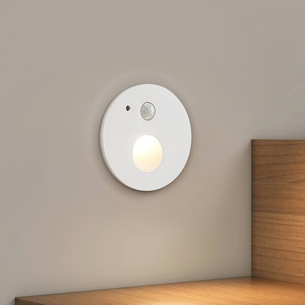 Arcchio Neru LED podhledové svítidlo, kulaté, bílá, Bílá / opál, Obývací pokoj / jídelna, Hliník, Moderní, Zapuštěné kulaté