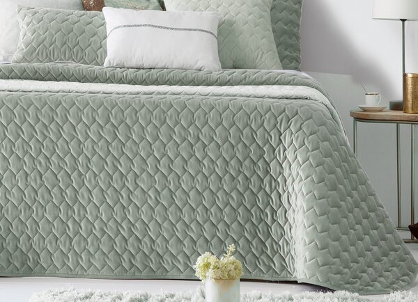 Textil Antilo Přehoz na postel Naroa Verde, zelenkavý Rozměr: 250x270 cm