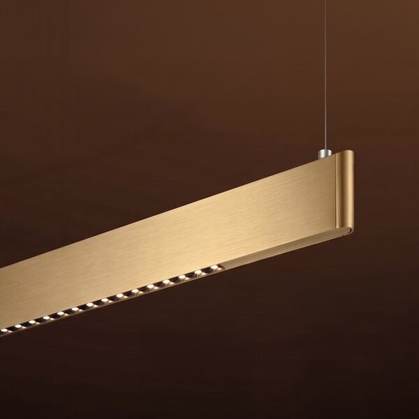 Závěsné LED svítidlo Linea, 1x LED 36w, 3000-5700k, 3CCT, g