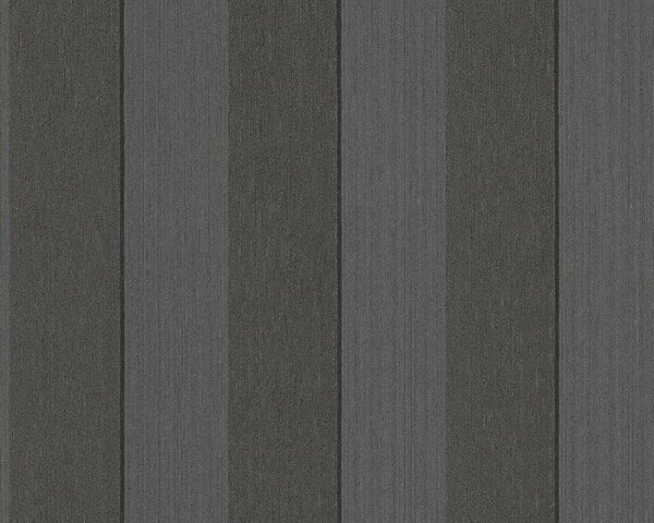A.S. Création | Vliesová tapeta na zeď Tessuto II 96194-4 | 0,53 x 10,05 m | černá, šedá