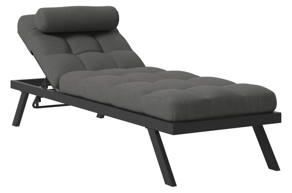 ZAHRADNÍ RELAXAČNÍ LEHÁTKO kov, textil Ambia Garden - Online Only zahradní nábytek, Online Only