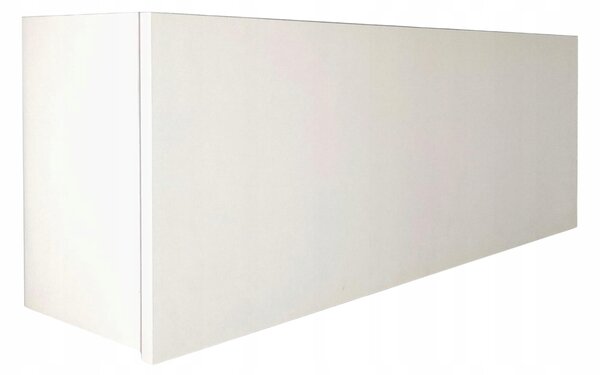Závěsná koupelnová skříňka Laura 90x23x30 cm bílá matná