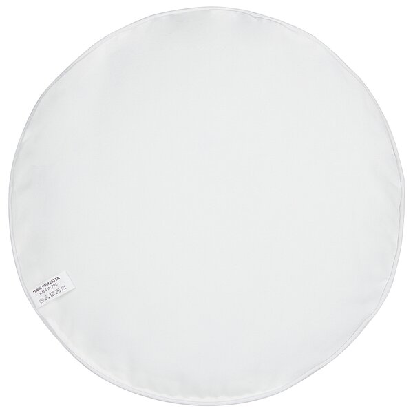 Sada 2 venkovních polštářů CAMPEI Abstraktní vzor 40 x 40 cm Růžová