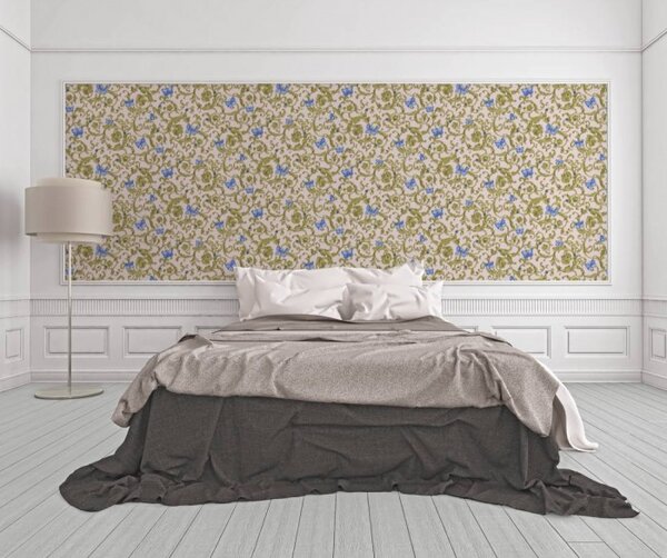 A.S. Création | Vliesová tapeta na zeď Versace 34325-6 | 0,70 x 10,05 m | růžová, zlatá, modrá