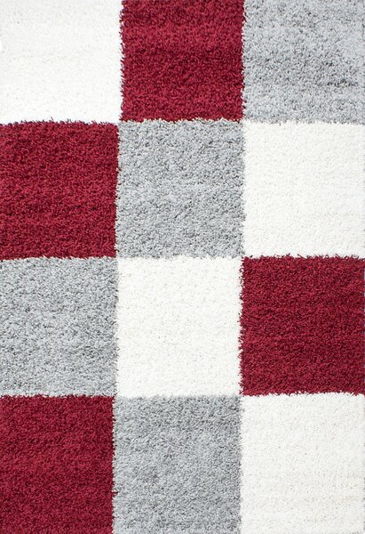 Hans Home | Kusový koberec Life Shaggy 1501 red - 80x150