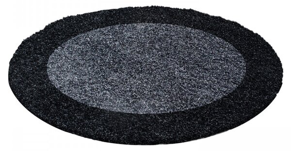 Hans Home | Kusový koberec Life Shaggy 1503 anthracit kruh - 120x120 (průměr) kruh