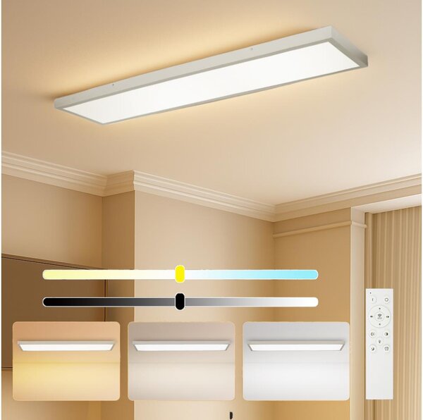 Brilagi-LED Stmív. koupelnové svítidlo FRAME SMART LED/50W/230V 120x30 IP44 + DO