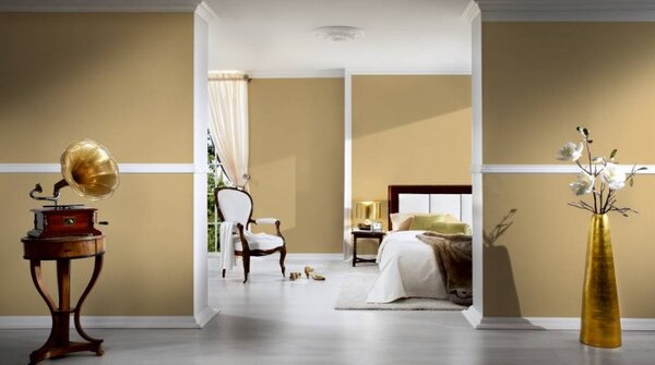 A.S. Création | Vliesová tapeta na zeď Versace 34327-5 | 0,70 x 10,05 m | zlatá