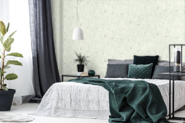A.S. Création | Vliesová tapeta na zeď Versace 34496-2 | 0,70 x 10,05 m | metalická, zelená