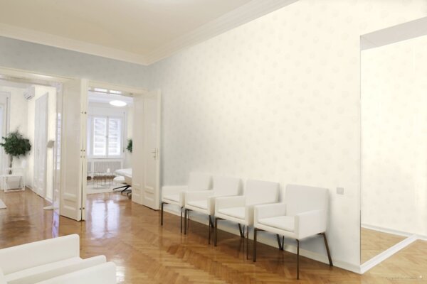 A.S. Création | Vliesová tapeta na zeď Versace 34862-1 | 0,70 x 10,05 m | bílá