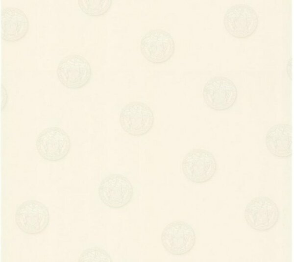 A.S. Création | Vliesová tapeta na zeď Versace 34862-1 | 0,70 x 10,05 m | bílá