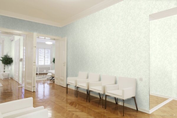 A.S. Création | Vliesová tapeta na zeď Versace 34497-3 | 0,70 x 10,05 m | metalická, zelená