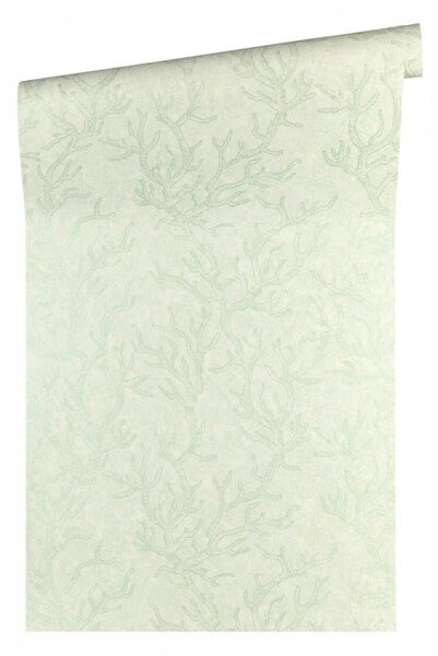 A.S. Création | Vliesová tapeta na zeď Versace 34497-3 | 0,70 x 10,05 m | metalická, zelená