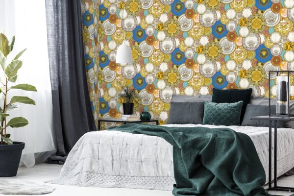 A.S. Création | Vliesová tapeta na zeď Versace 34901-1 | 0,70 x 10,05 m | metalická, vícebarevná