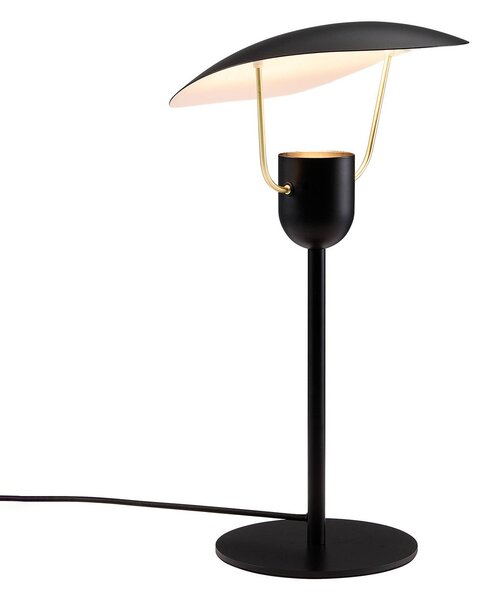 Stolní lampa Fabiola v černé barvě