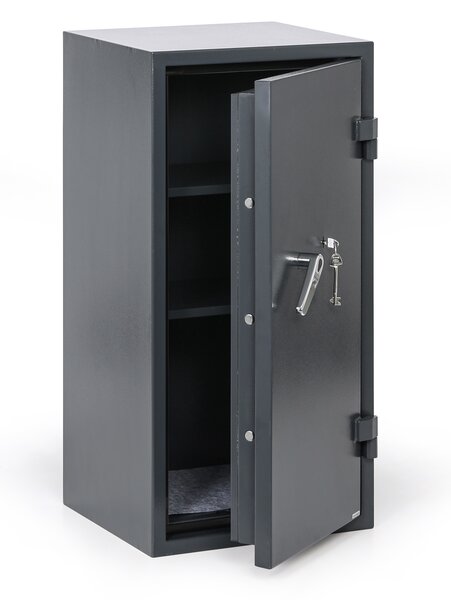 Ohnivzdorný nábytkový trezor s klíčovým zámkem, třída S2, 980 x 480 x 435 mm