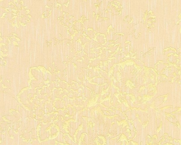 A.S. Création | Vliesová tapeta na zeď Metallic Silk 30657-3 | 0,53 x 10,05 m | krémová, zlatá