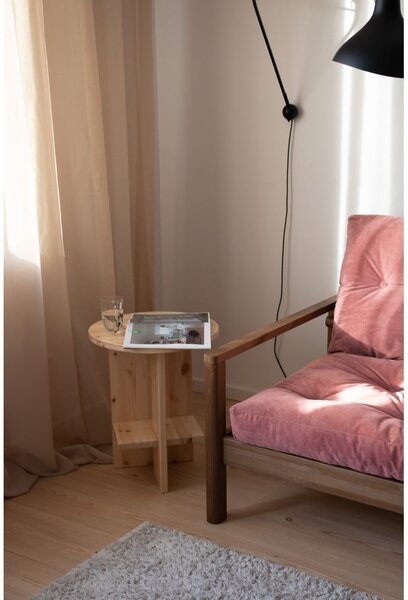 Růžová rozkládací pohovka 205 cm Knob – Karup Design