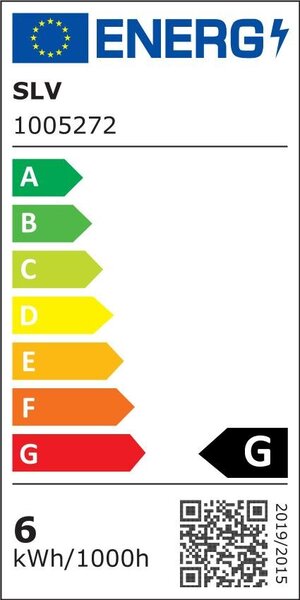 SLV - BIG WHITE LED žárovka GX53 / 6,1 W / 490 lm / teplá bílá