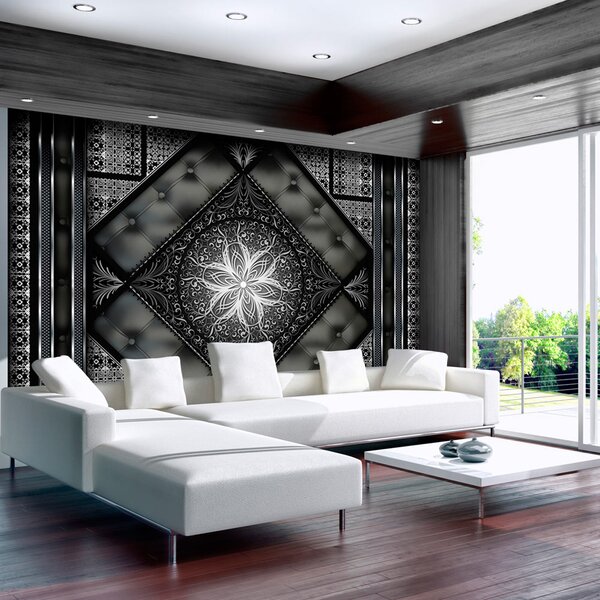 Fototapeta - Černá mozaika 250x175 + zdarma lepidlo
