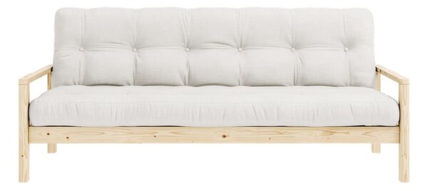 Krémová rozkládací pohovka 205 cm Knob – Karup Design