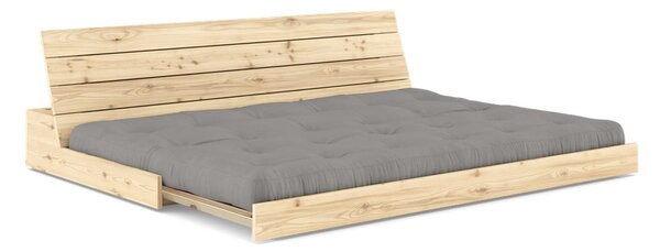 Šedá rozkládací pohovka 196 cm Base – Karup Design