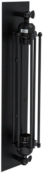 Abigali Retro nástěnné svítidlo 1x40 W černá KR-E27