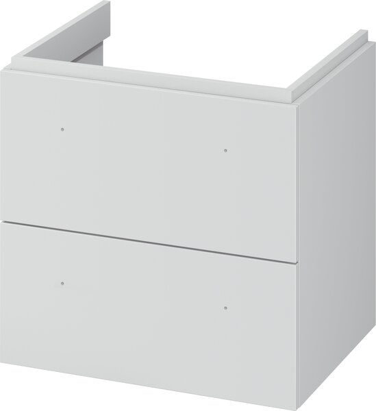 Cersanit Larga skříňka 59.4x44.4x57.2 cm pod umyvadlo závěsná šedá S932-072