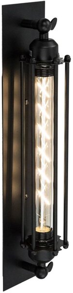 Abigali Retro nástěnné svítidlo 1x40 W černá KR-E27