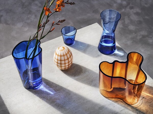 Iittala Váza Alvar Aalto 160mm, měděná