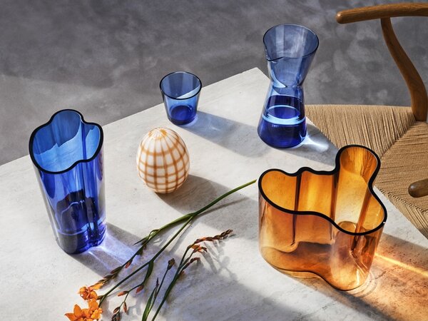Iittala Váza Alvar Aalto 160mm, měděná