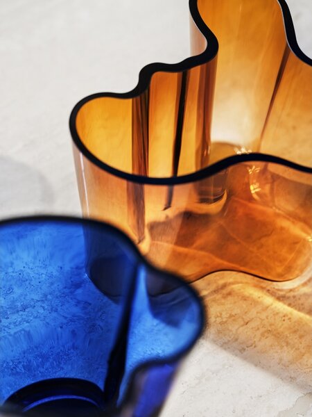 Iittala Váza Alvar Aalto 160mm, měděná