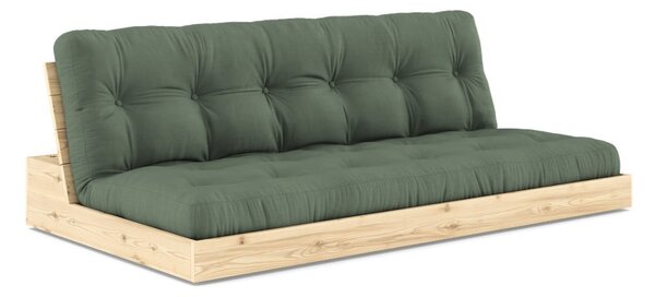 Zelená rozkládací pohovka 196 cm Base – Karup Design