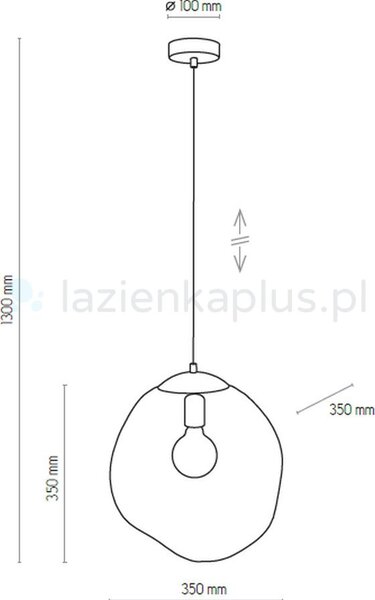 TK Lighting Sol závěsné svítidlo 1x15 W černá-grafitová 10084