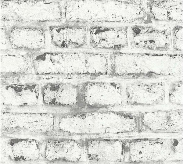 A.S. Création | Vliesová tapeta na zeď Il Decoro 36280-2 | 0,53 x 10,05 m | černá, šedá